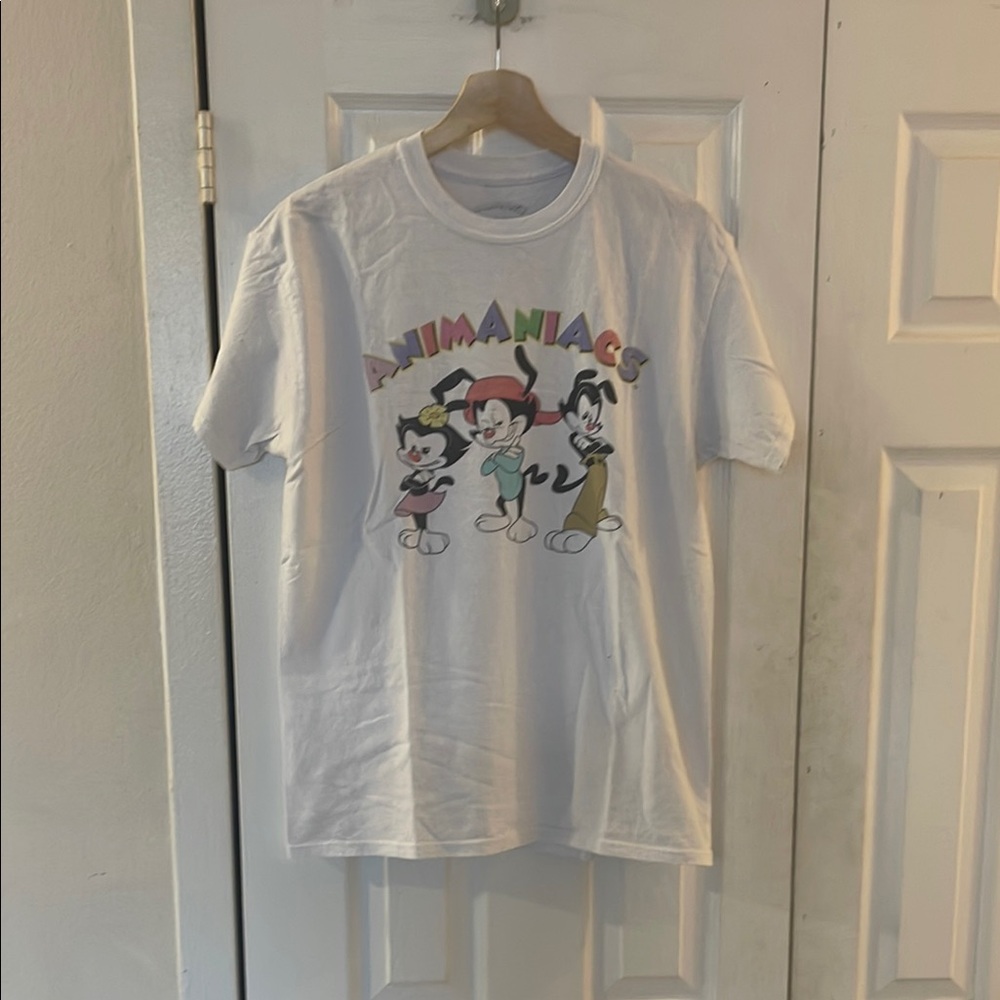 Animaniacs 2021 T-Shirt Size Medium In White